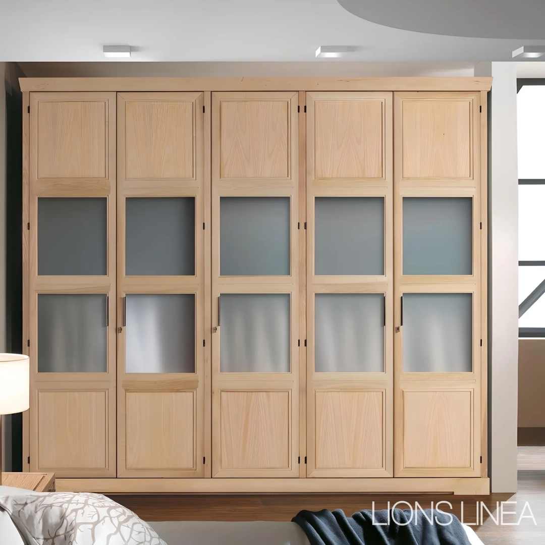 Armadio Natural 5 Ante – Artigianalità Veneta e Stile Moderno