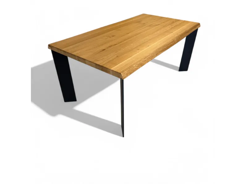 🔥 Tavolo TABLA in Rovere Massello – Super Offerta -55%! | Design Artigianale Made in Italy | Prezzo Outlet Imperdibile!