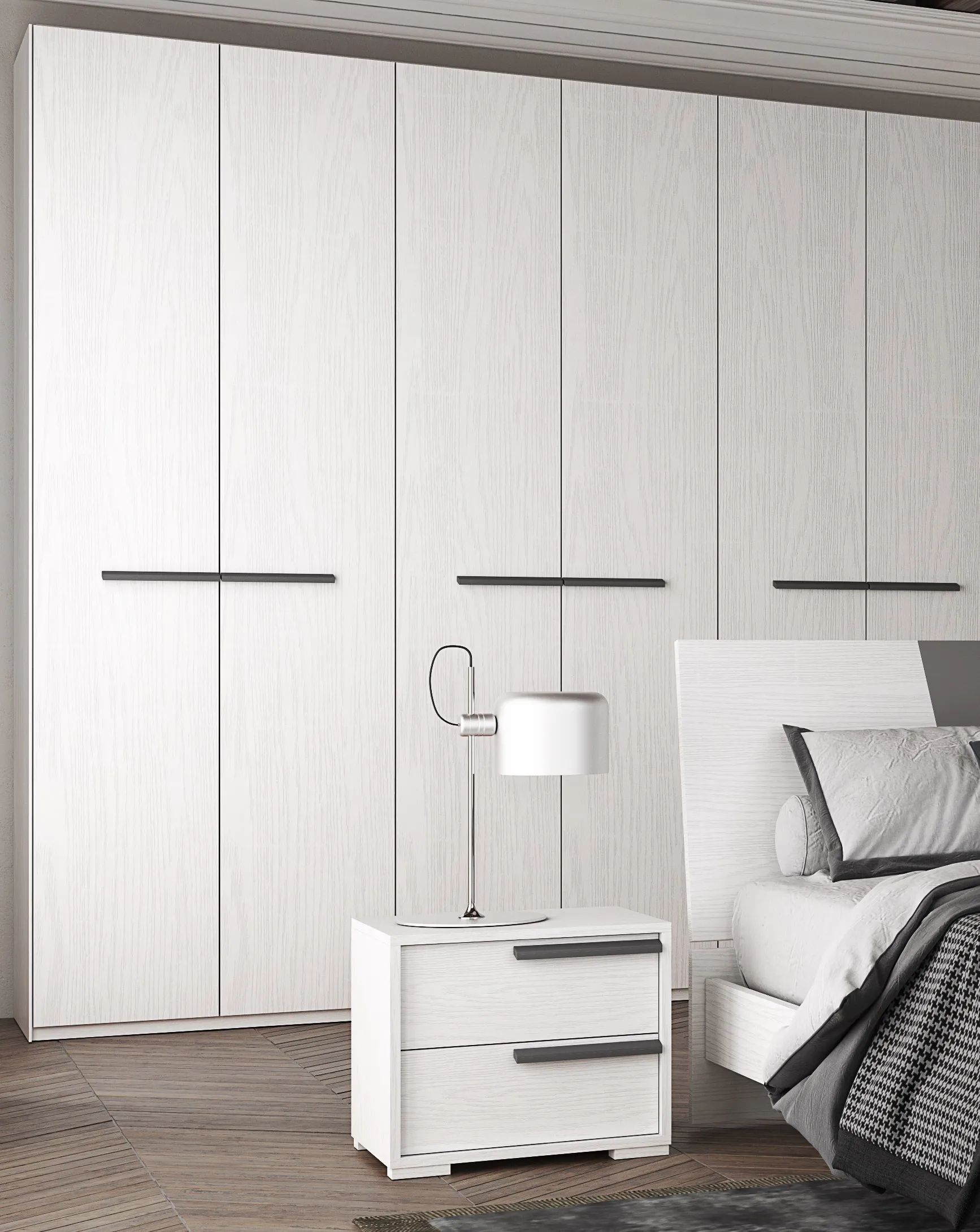 🧱 Armadio Horizon 8 ante – Design moderno e contenitività al top!