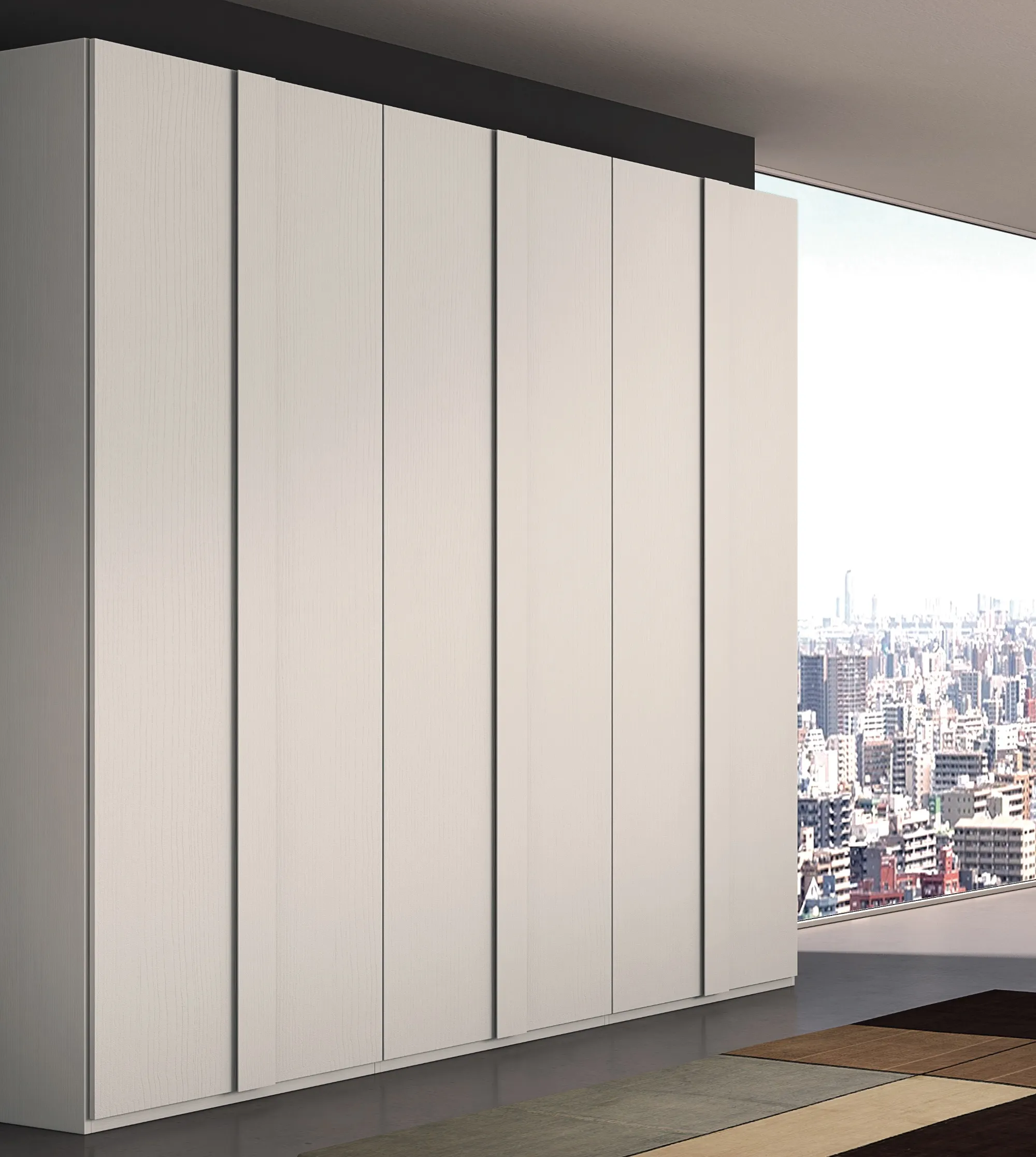 🤍 Armadio Lax White 6 ante – Design moderno e prezzo imbattibile!