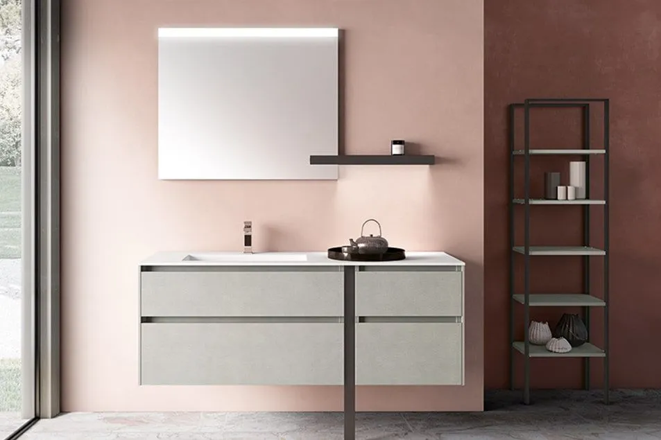🛁 Mobile bagno Segno by Cerasa – Linea Cartabianca ✨ Design su misura