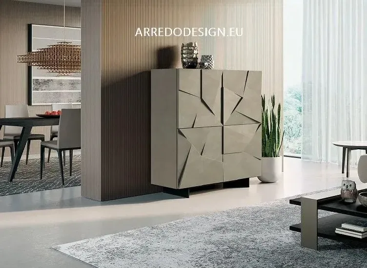🌟 Madia Concrete Dall'Agnese – Eleganza e Funzionalità per il Tuo Living 💥