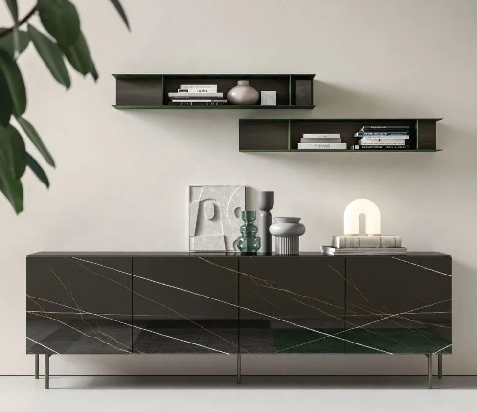 🏷️ Super Offerta: Madia Vitro di Orme Design in vetro serigrafato - Prezzo Outlet 🔥